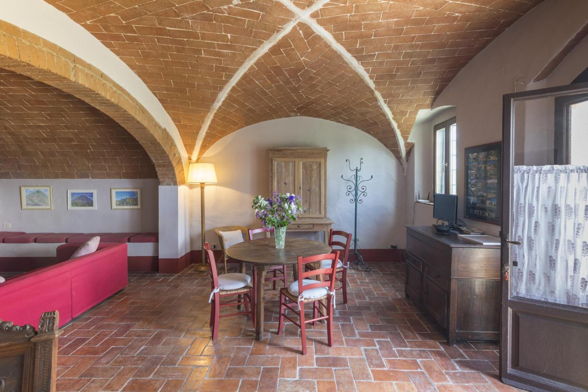 Апартаменты Castello Ginori Di Querceto Querceto  Номер фото